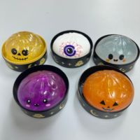 Jouet fantôme mystère en forme de citrouille, non toxique, anti-stress, super moelleux, fantôme effrayant, fantôme boulette, fantôme crâne, jouet de décompression