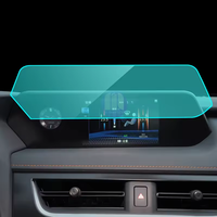 Pelindung layar Tempered Glass layar sentuh, untuk Lexus NX LX UX RX ES LS LM