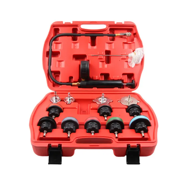 Automobile cooling system tester pressure gauge and aluminum alloy joint 14 sets of water tank leak detector