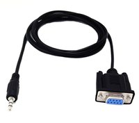 DB9-Buchse auf DC 3,5mm Stereo-Klinkenstecker RS232-Kabel Serielles Kabel mit FTDI-Chip