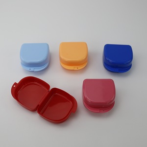 Portable <b>Denture</b> Case LK-405 Plastic Orthodontic Storage <b>Box</b> For Adult Oral Care - Product Image 2