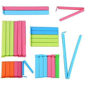 Paquete de 5 Clips de Sellado para Bolsas de Plástico de 4.2 Pulgadas, Grado Alimenticio, para Almacenamiento Seguro de Alimentos y Refrigerios - Product Image 1