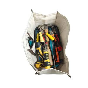 Penggong <b>Tool</b> Duffle Bag Canvas Large Capacity Double Handle No Closure High Capacity <b>Garden</b> <b>Storage</b> Bag - Product Image 3