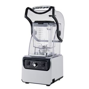 خلاط هادئ للخدمة الشاقة مع برطمان 2 لتر خالي من بيسفا وموقت مؤقت تحكم ميكانيكي بسحق ثلج منخفض الضوضاء - Product Image 2