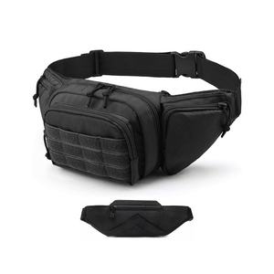 Sac banane tactique <span class=keywords><strong>pour</strong></span> <span class=keywords><strong>homme</strong></span>, personnalisé avec logo, durable, en Oxford 800D imperméable, système Molle, <span class=keywords><strong>pour</strong></span> la randonnée, l'escalade, la pêche en plein air - Product Image 1