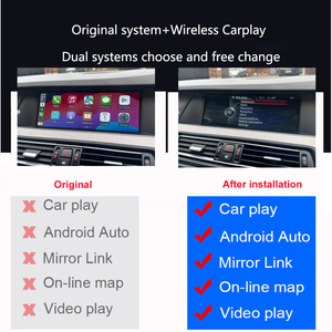 Không Dây Apple Carplay <span class=keywords><strong>Android</strong></span> Tự Động Cho BMW <span class=keywords><strong>5</strong></span> Series F10 F11 M5 Nbt Màn Hình Ban Đầu Nâng Cấp Cắm Và Chơi Carplay Giao Diện - Product Image 3