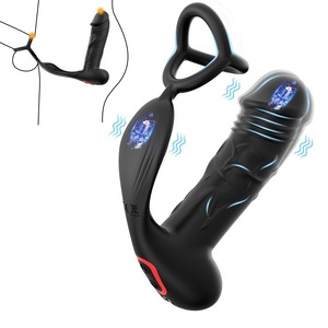 Aria <b>Remote</b> <b>Control</b> Wearable <b>Vibrating</b> Ring <b>Remote</b> <b>Control</b> Rechargeable Orgasm Waterproof <b>Vibrating</b> Lock Penis Wearable Ring - Product Image 5