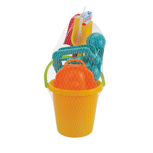 Ensemble de jouets 2-en-1 pour la plage et la neige, 6 pièces, seau à sable robuste, pelle, pinces à boules de neige pour enfants, activités estivales et hivernales en plein air - Product Image 5
