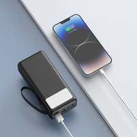 Produit de bonne vente Alimentation mobile Banques d'alimentation de téléphone portable Chargeur portable 30000mah Power Bank