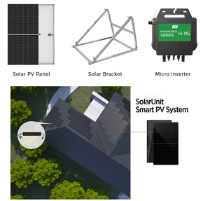Kit de Sistema Solar Flexible para Balcón, Conexión a la Red, Plug and Play, con WiFi y MPPT - Product Image 3