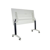 Bureau mobile de réunion moderne, meuble pliable, Table d'entraînement, PC de bureau, à domicile, meuble Commercial