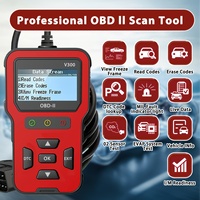 Escáner OBD2 profesional V300, lector de código avanzado y herramienta de escaneo para automóviles, control de datos en vivo, luz de motor y códigos de diagnóstico