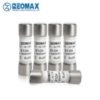 Fusible de 10x38mm, 20A 25A 30A 32A 40A 50A 60A, Fusible de Alta Corriente de Acción Rápida y Retardo de Tiempo para Energía Solar Fotovoltaica/Vehículos Eléctricos/Multímetro DMM, UL CE RoHS