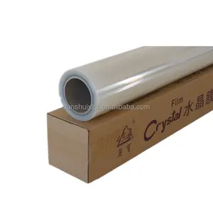 High Clear Transparent PET Cold Lamination roll Film For Photographic Protection