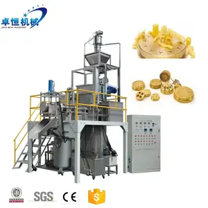Zhuoheng Factory commercial italy Fusilli macaroni pasta noodle wholesale making machine production line plant