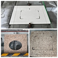 Máquina de Corte de Granito Rainbow Bridge de 4+1 Ejes con Control PLC para Corte de Losas de Piedra y Encimeras