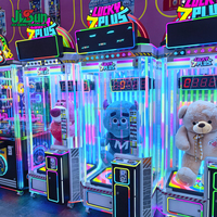 Lucky 7 Plus Machine de jeu d'arcade à monnayeur, distributeur de prix avec défi de chronométrage et jeu de cadeaux, pour aire de jeux