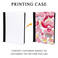 Carpeta Portafolio A4 en Blanco para Sublimación con Bloc de Notas Recargable, Ranura para Tarjetas y Soporte para Bolígrafo