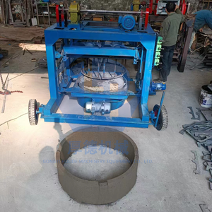 Ghana Custom Mold Manufacturing Cement Manhole Ring <strong>Culvert</strong> <strong>Pipe</strong> Automatic Lifting Cement Brick Making Machinery South Africa - Product Image 5