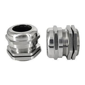 Manifattura NPT 1/4 3/8 1/<span class=keywords><strong>2</strong></span> 3/4 1-1/4 1-1/<span class=keywords><strong>2</strong></span> <span class=keywords><strong>2</strong></span> Ip68 impermeabili in ottone ghiandole elettriche in metallo placcato nichel - Product Image 2