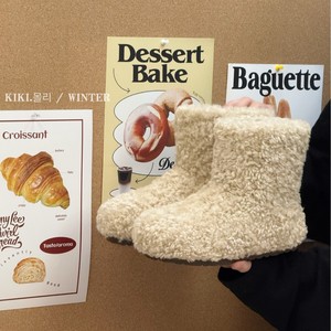 Chaussons d'hiver pour femmes et hommes, taille universelle, antidérapants, doux et chauds, chaussures d'intérieur pour l'hiver - Product Image 3