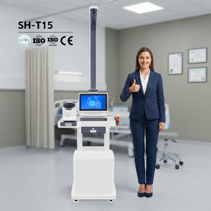 Máquina Multifuncional de Control de Salud por Ultrasonido, Báscula de IMC, Peso y Altura Médicos - Product Image 1
