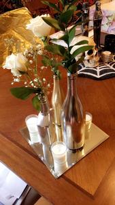 Espejo vela bandeja/<span class=keywords><strong>plato</strong></span> <span class=keywords><strong>para</strong></span> la boda de fiesta y decoración conjunto de 12 - Product Image 6