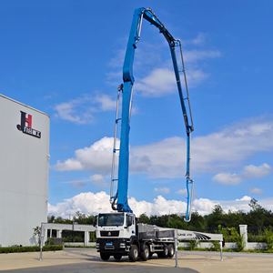 Camion pompe à béton neuf de la marque JIUHE, 52 m, avec châssis HOWO, camion pompe à flèche longue pour la vente - Product Image 6