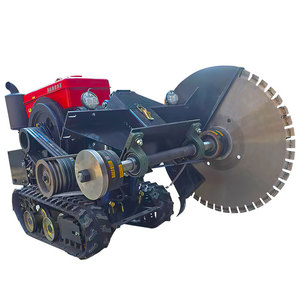 Scie à chenilles télécommandée hydraulique RC pour la découpe de béton, machine mobile de découpe de routes - Product Image 3