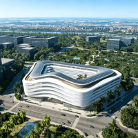 Soluciones Personalizadas, Estructura de Acero Moderna, Sistema de Construcción de Centros Comerciales y Supermercados