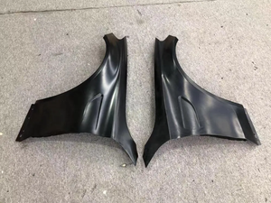 บังโคลนเหล็กสำหรับรถเบนซ์ <span class=keywords><strong>C</strong></span> คลาส W205ดัดแปลง A-MG C63บังโคลนสีดำหรือแผ่นใบไม้อะไหล่รถยนต์ - Product Image 5