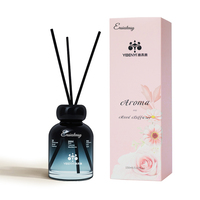En gros Nouveau Design Désodorisant Fibre Parfumée Reed Diffuseur Bâton Avec Diffuseur Bouteille En Verre Reed Diffuseur