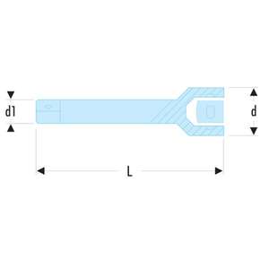 FACOM-Rallonge oscillante R.216 1/4 ''-EAN 3148510526805 ACCESSOIRES CLÉ À DOUILLE 1/4" - Product Image 2