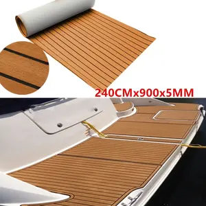 Revestimiento de Espuma Autoadhesiva para Cubiertas de Barcos, Revestimiento Marino de Espuma EVA, Lámina de Revestimiento de Imitación para Barcos, Accesorios Marinos 900x2400x5mm - Product Image 2