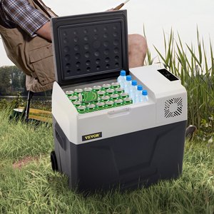 50L Compresor Portátil Pequeño Refrigerador Congelador Hogar y 45W Coche Vehicular <span class=keywords><strong>Nevera</strong></span> - Product Image 5