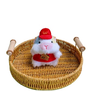 Figurine en peluche cochon hollandais mignon, style célébrité internet transfrontalière, créative, avec pendentif, thème serveur et <span class=keywords><strong>chef</strong></span>, en coton PP, pour anniversaire - Product Image 2