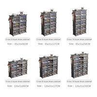 Armoire de rangement pliable en PVC, portable, pour chaussures, avec structure en acier, pour dortoir, garde-robe étudiante, pour hôtel