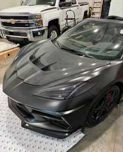 Capó de Fibra de Carbono de Ajuste Perfecto para <span class=keywords><strong>Chevrolet</strong></span> Corvette <span class=keywords><strong>C8</strong></span>, Estilo ZR1, Cubierta del Motor, Kit de Carrocería - Product Image 5