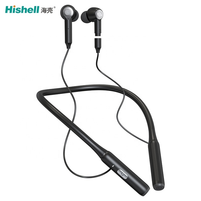 HD Sound ANC ENC TWS Wireless Neck Earbuds 2 in 1 Ultra Long Endurance Type-c Touch Headphones J9