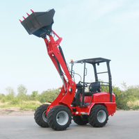 China Kleiner, günstiger, elektrischer Mini-Frontlader mit Batterieantrieb für die Landwirtschaft