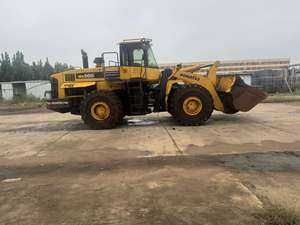 Chargeuses sur pneus Komatsu WA500-6 WA380 WA600 d'occasion de haute qualité, moteur de pompe hydraulique TCM, modèle 2019, charge nominale de 15 tonnes, bon état - Product Image 4