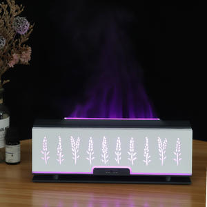 Difusor de Aromas Blue Moon de 0.5L con Luz LED, Diseño de Espiga de Trigo, para Hogar y Oficina, Enchufe Eléctrico, Función de Temporizador de 2-8 Horas - Product Image 1