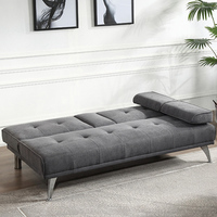 Fabrik-Großhandel: Günstige Multifunktionale Ausziehbare Futon-Schlafcouch, 2-Sitzer Klappbares Sofabett