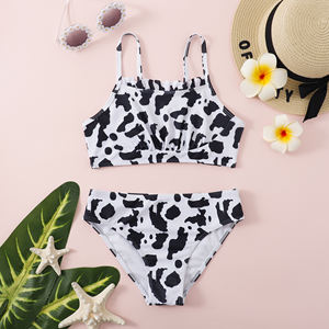 <span class=keywords><strong>Maillot</strong></span> <span class=keywords><strong>de</strong></span> <span class=keywords><strong>bain</strong></span> deux pièces personnalisable pour enfants Tankinis à col carré et à bretelles réglables pour bébé <span class=keywords><strong>Maillot</strong></span> <span class=keywords><strong>de</strong></span> <span class=keywords><strong>bain</strong></span> à imprimé abstrait - Product Image 1