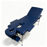 Table de massage pliable de 200 kg, style moderne, appui-tête amovible, hauteur réglable, idéale pour les salons de beauté