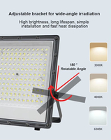 Projecteur LED IP66 6KV 1000W 500W 800W 200 Watt, résistant aux intempéries et durable