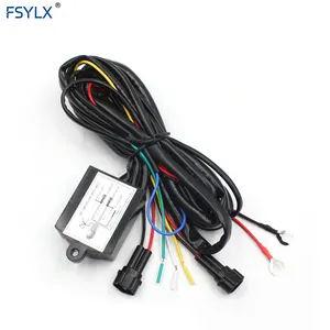 FSYLX Universal LED luce di marcia diurna ON/OFF automatico modulo Controller scatola relè cablaggio LED DRL Controller - Product Image 1