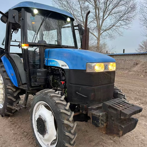 Tracteur à roues d'occasion Shuangjia Shanghai SNH704, 70 CV, moteur diesel <span class=keywords><strong>4</strong></span> cylindres, boîte de vitesses à quatre roues motrices, robuste et durable, Shandong Rural/Farm - Product Image 5