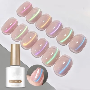 Vernis Gel Magnétique Effet Lumière d'Aurora 10ml pour Ongles, Couleurs Cristallines, Soak Off UV LED, Manucure Longue Durée - Product Image 3