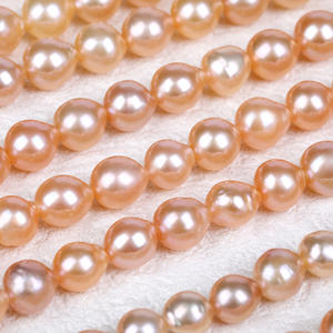 Perles d'eau douce naturelles en forme de goutte d'eau baroque AK en gros, accessoires de vêtements DIY, matériaux - Perles en vrac - Product Image 3